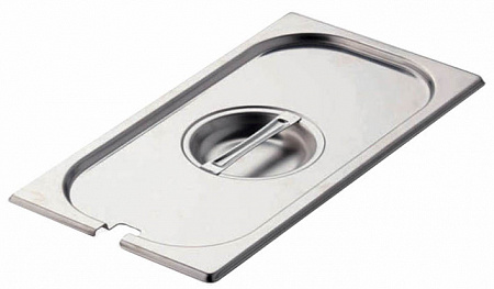 Крышка к гастроемкости GASTROMIX 1/4 с отверстием для ложки